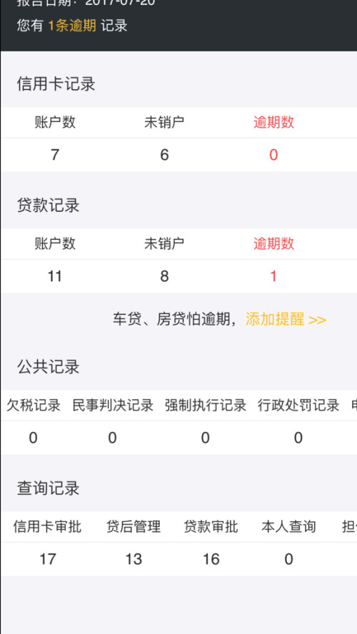 逾期四天会上征信吗