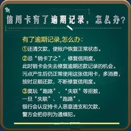 逾期还完后多久可以办公务卡