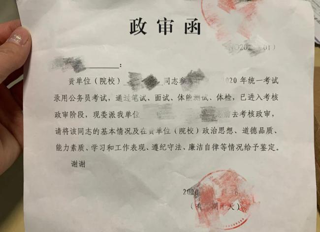 公务员政审有逾期记录的影响