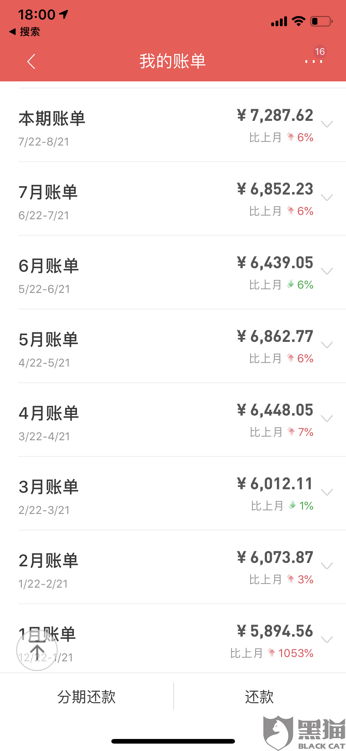 招商银行逾期还款信用卡能用吗？