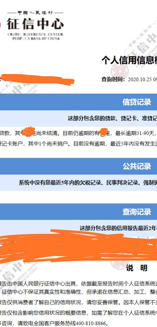 平安小橙花贷款能逾期多久，会上征信