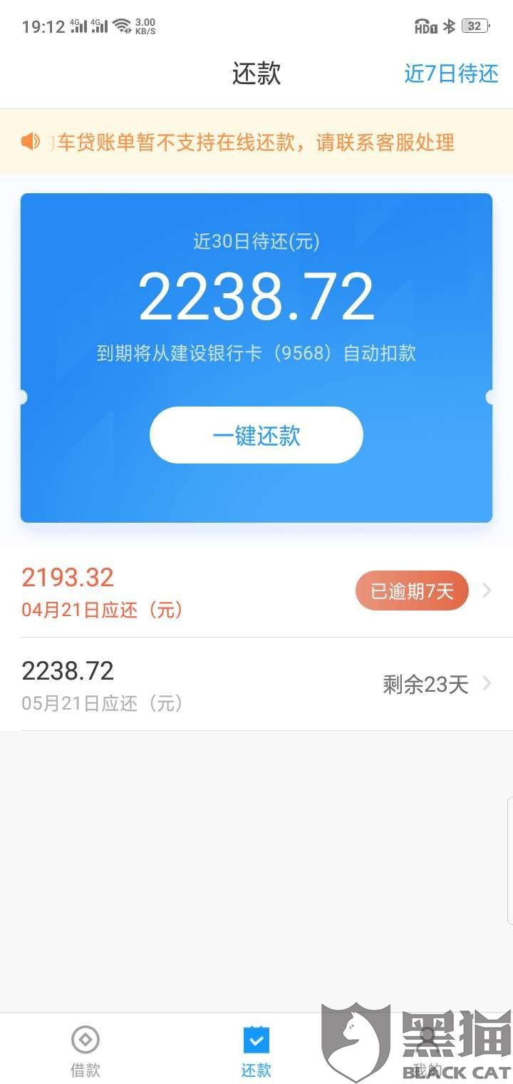 借呗逾期一天还了又借出来了，会有什么影响？