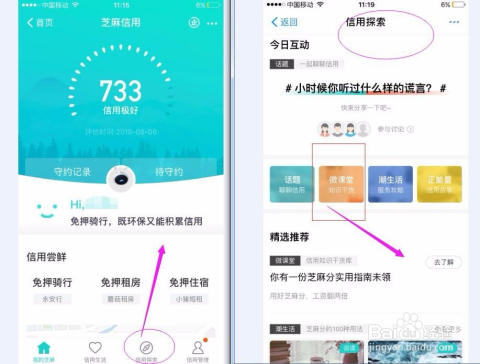 怎么查看芝麻信用记录明细及查询方式