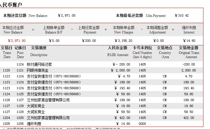 招商银行临时额度逾期会不会影响征信记录