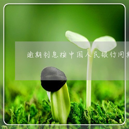逾期利息规则是多少、最新逾期利息按什么标准计算