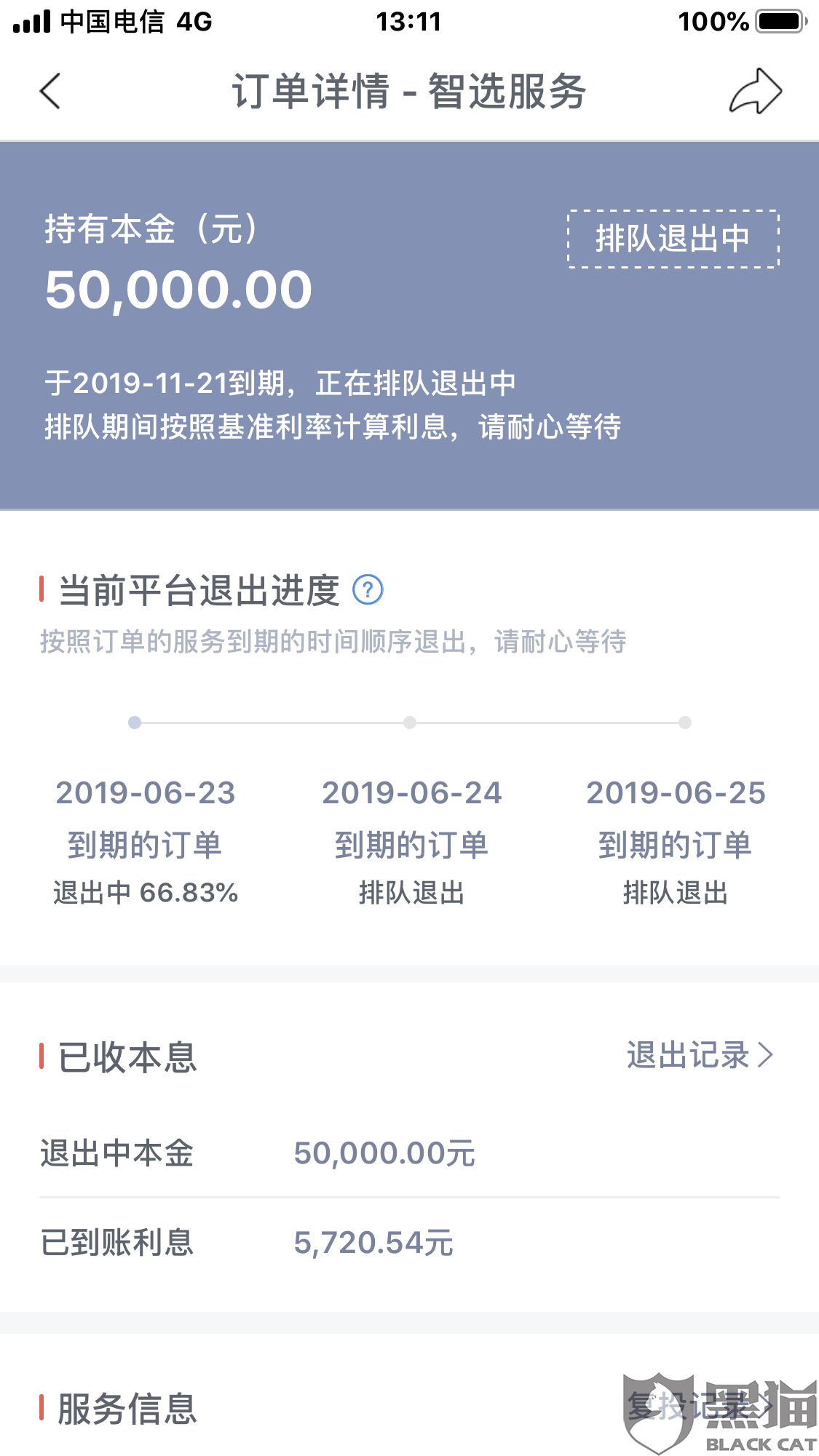 用户处理逾期退款失败，钱款去向