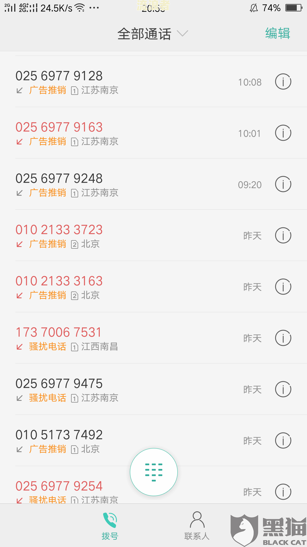 分期乐逾期不接电话几天会给紧急联系人打电话，通讯录家人是否会被联系？