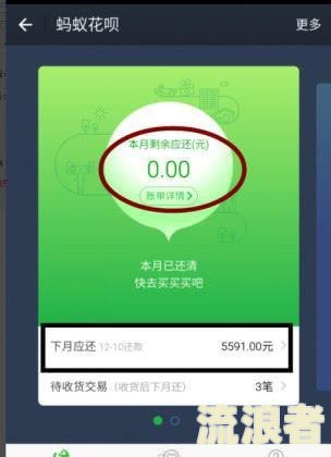 花呗逾期5天后还款完几个小时能正常使用
