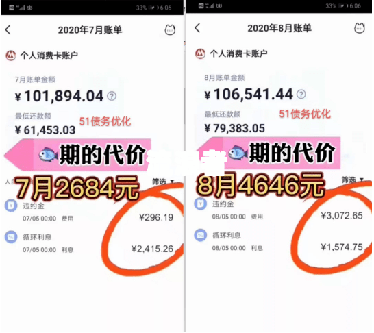信用卡3000逾期7年还多少钱啊，如何处理和查询？