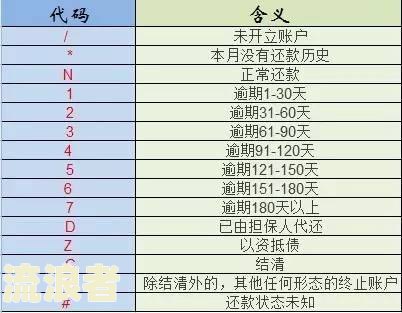 征信表怎么看逾期次数记录与明细