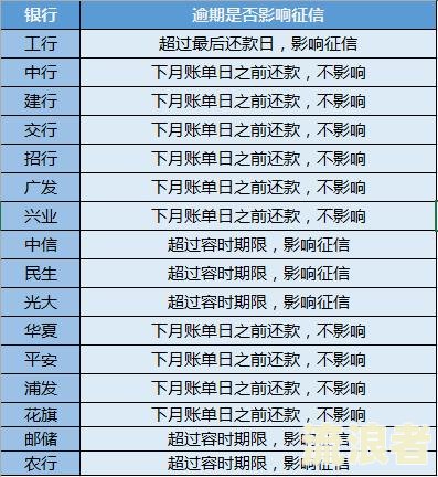征信表怎么看逾期次数记录与明细