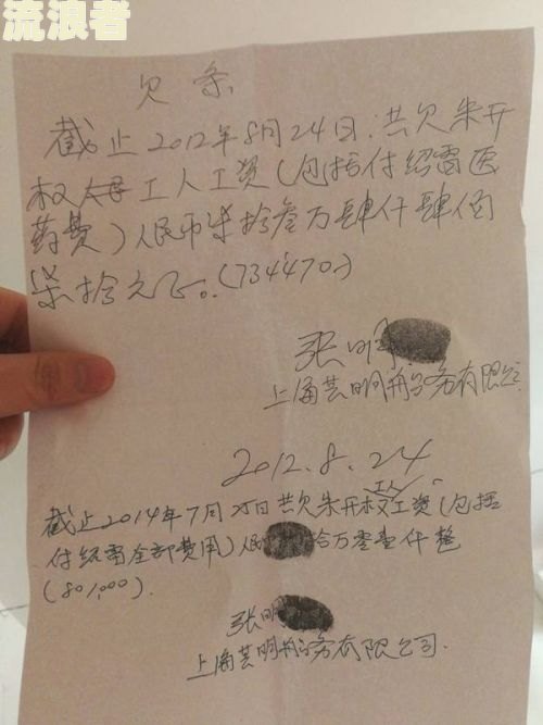 累计借条的写法，正规版本及起诉时需查看流水