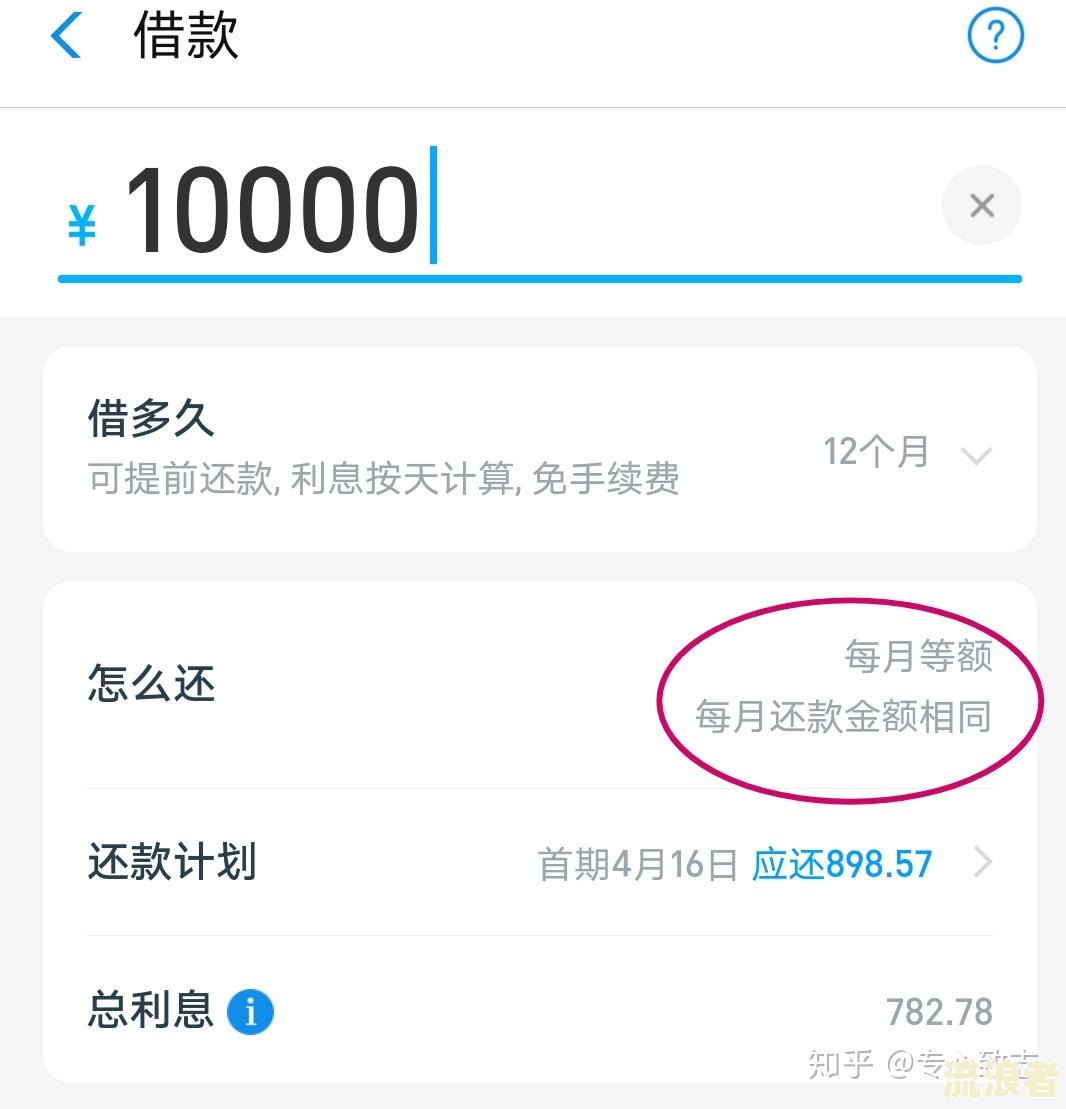 借呗花了如何还款及还息？