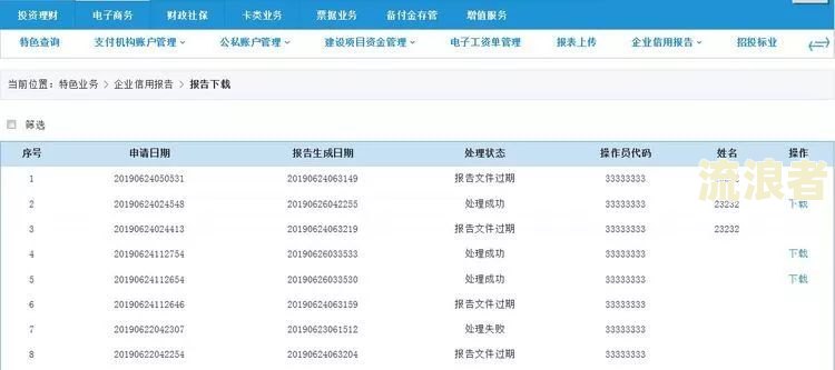 如何查询资料过期或逾期情况？