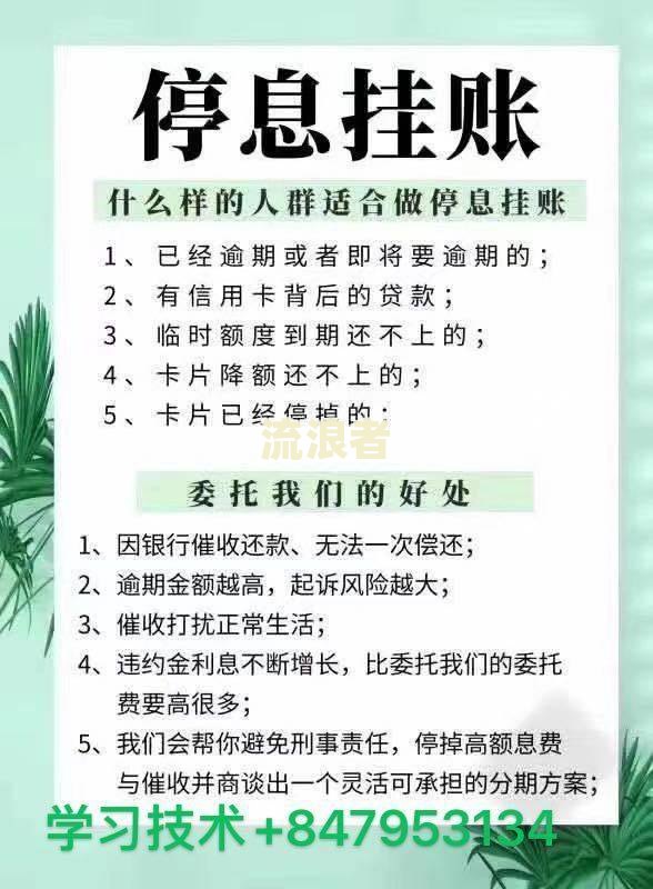 95118：如何申请停息挂账、协商还款及退款？