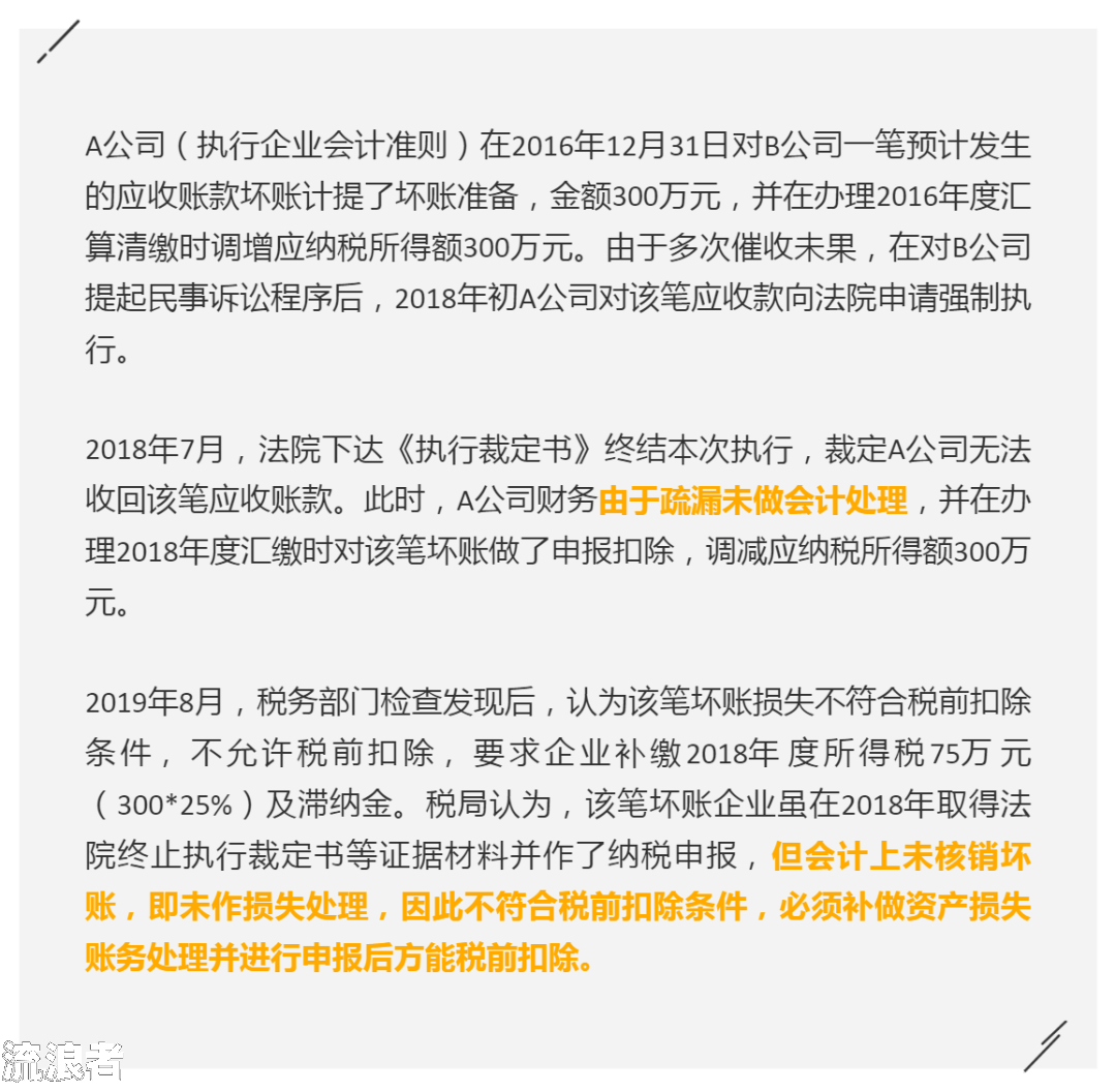 逾期三年的应收账款确认财产损失：处理方法与建议