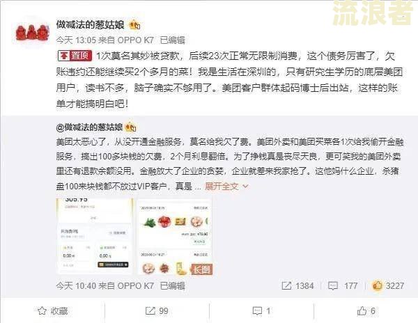 美团生活费逾期三天：收到诉前通知函与律师函短信