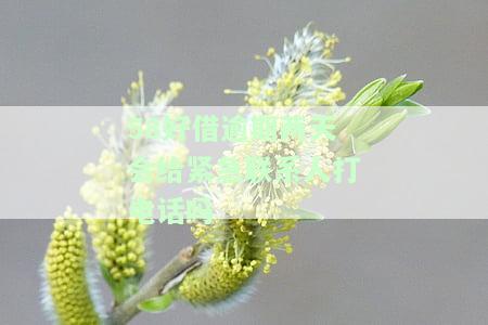58好借逾期两天会给紧急联系人打电话吗？上门找真实吗？可以和客服沟通取消逾期记录吗？
