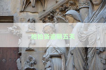 拍拍贷逾期五天,威胁上门催收怎么办
