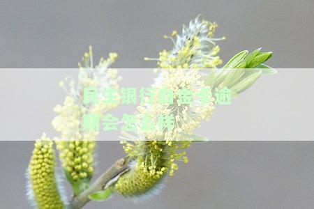 民生银行白金卡逾期会怎么样