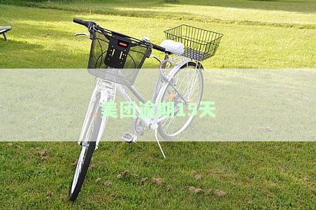 美团逾期15天会起诉我吗
