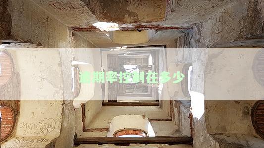 逾期率控制在多少围内才正常使用和执行？