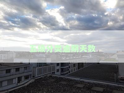 贷款五级分类逾期天数及处理