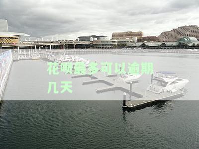 花呗最多可以逾期几天不会进入征信