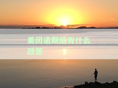 美团逾期后有什么政策支持和后果