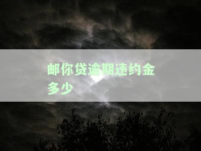 邮你贷逾期660天，多久会被起诉，宽限几天，算严重逾期？