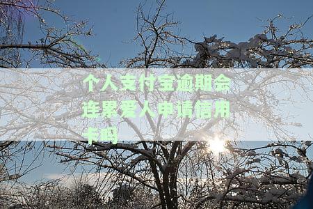 支付宝逾期会不会影响家人的征信、医保和使用？