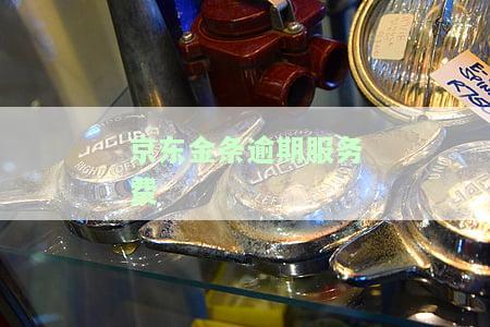 京东金条逾期服务费多少一个月及攻略