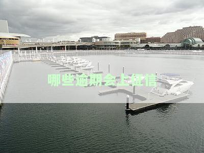 哪些逾期会上征信报告，逾期影响贷款，贷款平台逾期上征信
