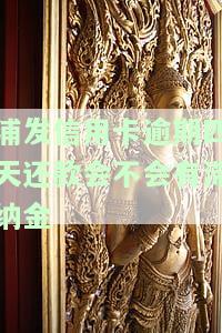 浦发信用卡4天忘记还款怎么办