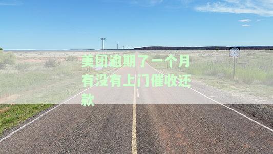 美团逾期了一个月有没有上门催收还款