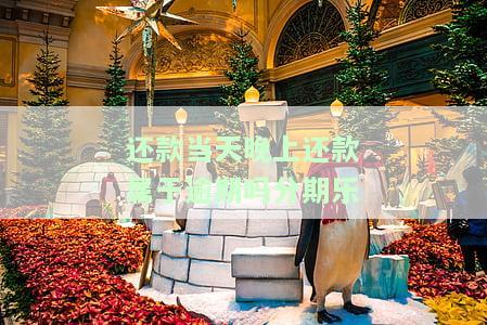 还款日前一天办理分期，何时还款最合适？