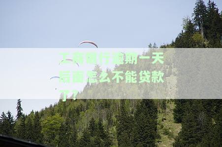 中国工商银行逾期一天还贷款会上征信吗？如何处理逾期问题及对以后贷款的影响？