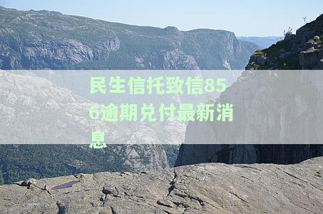 民生信托至信935号到期兑付相关标题