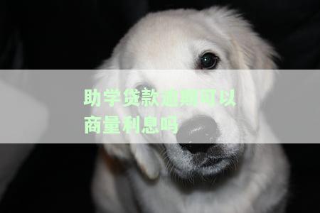 助学贷款利息逾期了能申请房贷吗？如何处理？