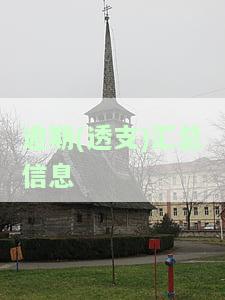 征信上逾期透支汇总表怎么看及相关注意事