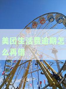美团生活费逾期怎么再借