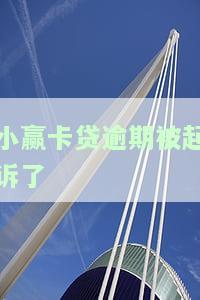 小赢卡贷逾期还不上，对方要起诉报案，后果及法院罚款