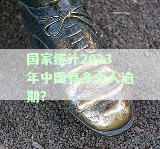 国家统计2023年中国有多少人逾期贷款