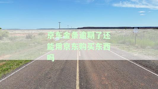 京东金条逾期了还能用京东购买东西吗怎么办