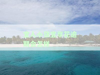 宜人贷的宜享花上征信吗安全