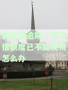 微粒贷逾期一天，额度没有降，还能借吗？怎么办？