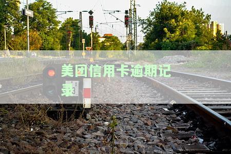 美团生活费逾期影响信用卡使用及额度