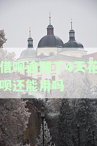 借呗逾期3天花呗不会用了什么时候才能用