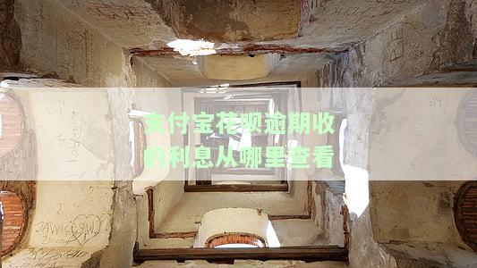花呗逾期利息如何在支付宝查看和收取？