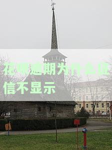 花呗逾期为什么征信不显示